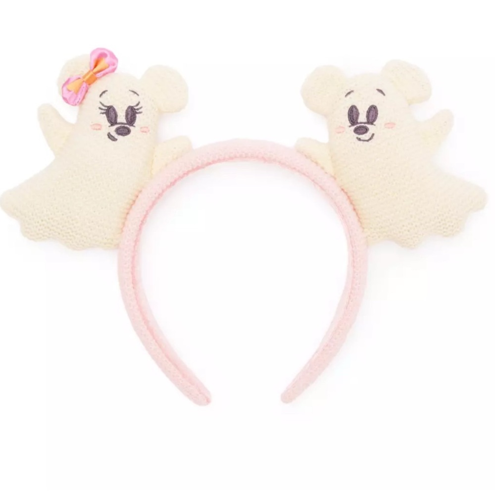 Mickey and Minnie Mouse Ghosts Ear Headband 2025